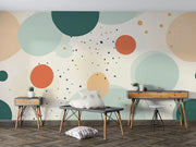 Boho Circles  Wall Mural image 2