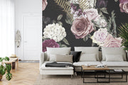 Vintage Rose Wall Mural image 3