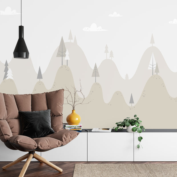 Fairy Tale Hills Wall Mural image 2