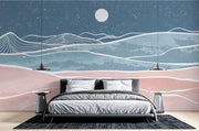 Abstract Nightscape Wall Mural - Mural Wonder