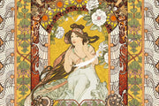 Art Nouveau Goddess Wall Mural - Mural Wonder