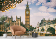 Big Ben Mural Wallpaper - Mural Wonder