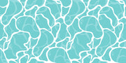 Modern pool water pattern wall mural with aqua-blue and white ripple design.