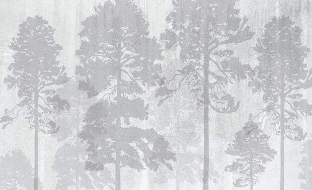 Grunge Forest Wallpaper Mural image 1